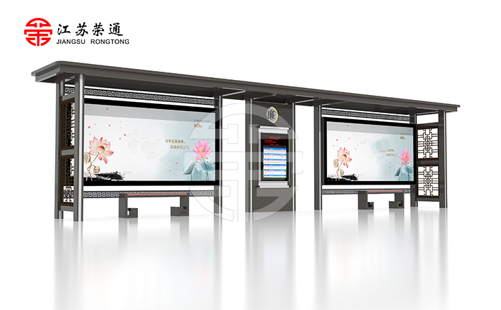 持久與美觀公交站臺廠家對產品質量的追求